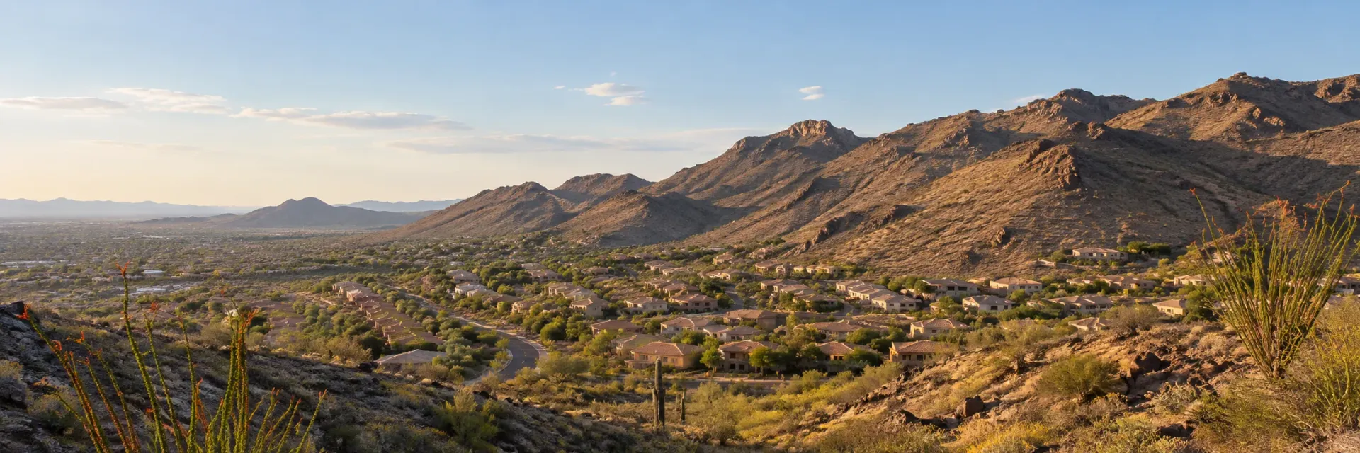 AI-generated illustration of a Ahwatukee-inspired local view