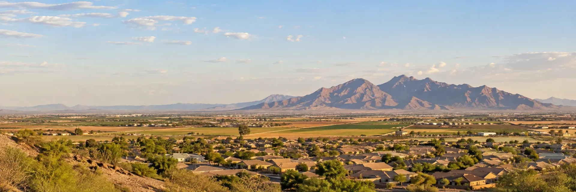 AI-generated illustration of a Maricopa-inspired local view
