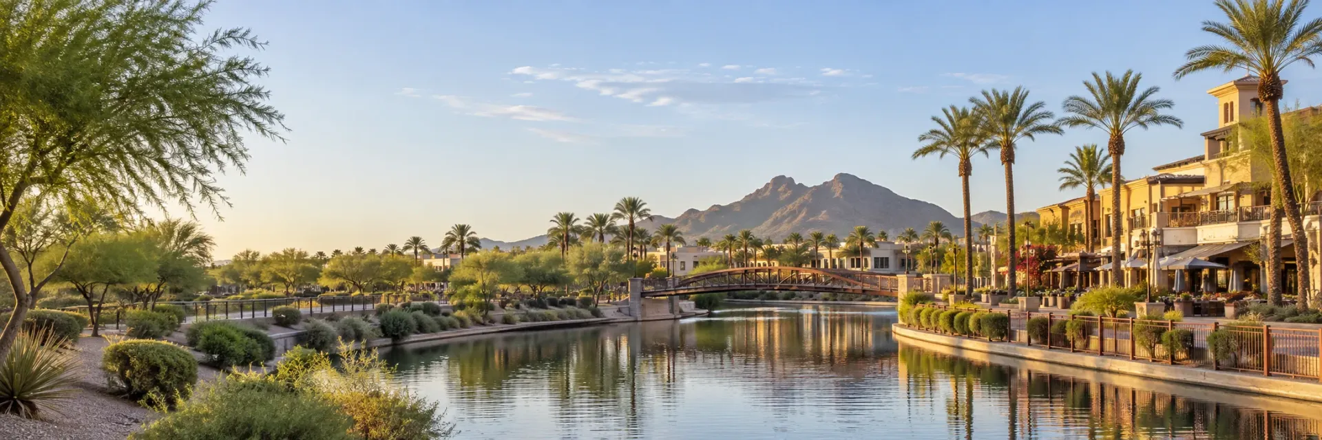 AI-generated illustration of a Scottsdale-inspired local view